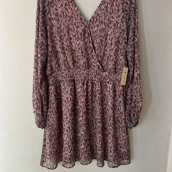NWT Rokoko Animal Print Chiffon dress 2XL - Picture 5 of 11